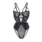 SUBBLIME - 954055 BODY SEXY IN PIZZO NERO S/M - immagine 5
