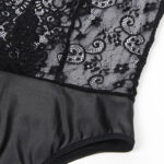 SUBBLIME - 954383 BODY SEXY CON CINTURA REGGICALZE NERO S/M - immagine 8