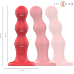 INTENSE - CODY VIBRATORE CON VENTOSA TELECOMANDO ROSSO - immagine 2