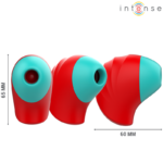 INTENSE - DONNIE STIMOLATORE CLITORIDEO ROSSO/VERDE - immagine 4