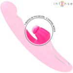 INTENSE - VIBRATORE EMI 13,5 CM MULTIFUNZIONE 3 IN 1 10 VIBRAZIONI ROSA - immagine 5