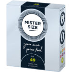 MISTER SIZE - PRESERVATIVO TAGLIA S 49 MM (3 UNIT?) - immagine 2