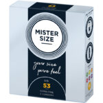 MISTER SIZE - PRESERVATIVO TAGLIA M 53 MM (3 UNIT?) - immagine 2