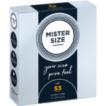 MISTER SIZE - PRESERVATIVO TAGLIA M 53 MM (3 UNIT?)