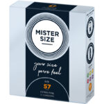 MISTER SIZE - PRESERVATIVO TAGLIA L 57 MM (3 UNIT?) - immagine 2