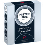 MISTER SIZE - PRESERVATIVO TAGLIA XL 60 MM (3 UNIT?)