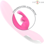 INTENSE - VIBRATORE RANDALL RABBIT 10 VIBRAZIONI ROSA - immagine 4