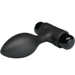 PRETTY LOVE - VIBRA BUTT 10 VIBRAZIONI PLUG ANALE NERO - immagine 3