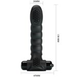PRETTY LOVE - VIBRATORE DA DITA ALEXANDER 10 VIBRAZIONI NERO - immagine 4