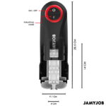 JAMYJOB - MASTURBATORE VAGINALE AUTOMATICO A GRAVIT? 5 MODALIT? DI ASPIRAZIONE - immagine 3