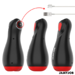 JAMYJOB - MASTURBATORE AUTOMATICO CORE-X 5 MODALIT? DI ASPIRAZIONE E VIBRAZIONE - immagine 6
