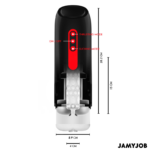 JAMYJOB - MASTURBATORE VAGINALE AUTOMATICO PHANTOM 5 MODALIT? DI ASPIRAZIONE E SPINTA - immagine 4