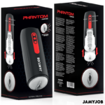 JAMYJOB - MASTURBATORE VAGINALE AUTOMATICO PHANTOM 5 MODALIT? DI ASPIRAZIONE E SPINTA - immagine 7