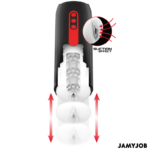 JAMYJOB - MASTURBATORE VAGINALE AUTOMATICO PHANTOM 5 MODALIT? DI ASPIRAZIONE E SPINTA - immagine 3