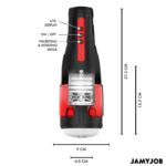 JAMYJOB - MASTURBATORE VAGINA AUTOMATICO CYCLONE 10 MODALIT? DI ROTAZIONE E SPINTA - immagine 3
