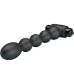 PRETTY LOVE - LYNN SILICONE ANAL PLUG 10 VIBRAZIONI NERO - immagine 2