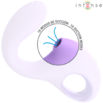 INTENSE - VIBRATORE E STIMOLATORE BAXTER VIOLA - immagine 2