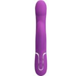 PRETTY LOVE - VIBRATORE E STIMOLATORE MULTIFUNZIONE 4 IN 1 VIOLA - immagine 2