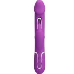 PRETTY LOVE - KAMPAS 3 IN 1 MULTIFUNZIONE VIBRATORE CONIGLIO VIOLA - immagine 2