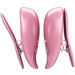 PRETTY LOVE - MORSETTI PER CAPEZZOLI CAILEY 10 VIBRAZIONI TELECOMANDO ROSA - immagine 2