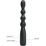 PRETTY LOVE - FEDERER VIBRATORE ANALE 12 VIBRAZIONI NERO - immagine 5