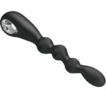 PRETTY LOVE - FEDERER VIBRATORE ANALE 12 VIBRAZIONI NERO - immagine 3