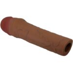 PRETTY LOVE - GUAINA PER PENE CHANE CON ESTENSIONE 5 CM MULATTO - immagine 4