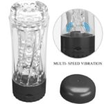 PRETTY LOVE - TAMARA MASTURBATORE MASCHILE VIBRATORE MULTI-VELOCIT? NERO - immagine 8