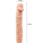 BAILE - BOB VIBRATORE REALISTICO 22,5 CM CARNE - immagine 5