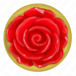 KINK - PLUG ANALE ORO ROSA ROSSO TAGLIA L - immagine 5