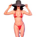 CHILIROSE - CR 4840 MICRO BIKINI ROSSO S/M - immagine 2