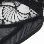 SUBBLIME - 955229 BODY TRASPARENTE CON PIZZO CAVATO NERO L/XL - immagine 7