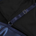 SUBBLIME - 955410 ABITO CON SPALLINE IN PELLE BLU S/M - immagine 8