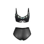 SUBBLIME - 955564 REGGISENO IN VERNICE VERDE CON CERNIERA IN RETE L/XL - immagine 6