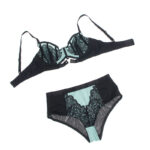SUBBLIME - 955557 SET REGGISENO IN VERNICE VERDE CON CERNIERA S/M - immagine 7