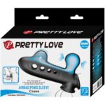 PRETTY LOVE - MANICOTTO PER PENE CRANE CON AIRBAG NERO - immagine 13