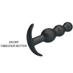 PRETTY LOVE - SIDNEY VIBRATORE ANALE 10 VIBRAZIONI NERO - immagine 9