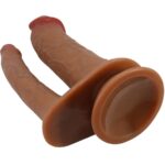 PRETTY LOVE - GORAN DOPPIO DILDO REALISTICO NATURALE MULATO - immagine 3