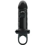 ROMANCE - GUAINA PER PENE VIBRANTE NERA - immagine 2