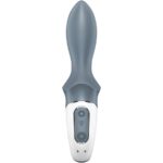 SATISFYER - AIR PUMP BOOTY 1 VIBRATORE ANALE GONFIABILE GRIGIO - immagine 3