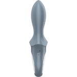 SATISFYER - AIR PUMP BOOTY 1 VIBRATORE ANALE GONFIABILE GRIGIO - immagine 5