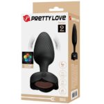 PRETTY LOVE - VARIAN PLUG ANALE CON LUCE LED NERO 10,8 CM - immagine 9