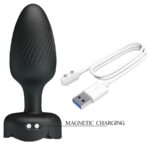 PRETTY LOVE - VARIAN PLUG ANALE CON LUCE LED NERO 10,8 CM - immagine 7
