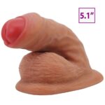 PRETTY LOVE - WARNELL DILDO ULTRA REALISTICO ED ELASTICO 9,5 CM MULATO - immagine 8