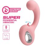 PRETTY LOVE - ERYNNYES VIBRATORE PUNTO G + STIMOLATORE CLITORIDEO 10 VIBRAZIONI ROSA - immagine 6