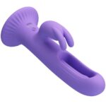 PRETTY LOVE - VIBRATORE CONIGLIO KILLMOULIS 12 MODALIT? DI VIBRAZIONE VIOLA - immagine 4