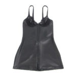 SUBBLIME - 957568 VESTIDO DE CUERO CON CREMALLERA NEGRO S/M - immagine 5