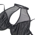 SUBBLIME - 957582 CONJUNTO SUJETADOR Y FALDA DE CUERO NEGRO S/M - immagine 5