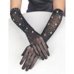 SUBBLIME - 957469SHINE GUANTI TRASPARENTI NERI S/M - immagine 7