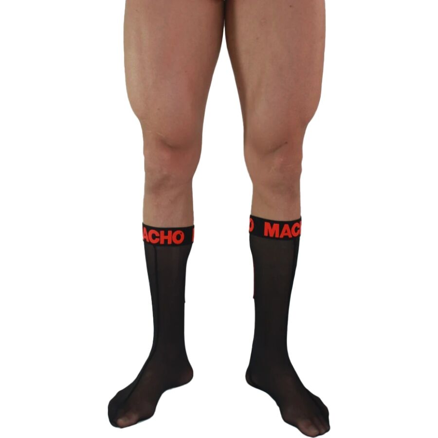 img_204776_9fcbb46e48d00b4b35d5b0258b0b5f1c_1.jpg MACHO - CALZINI SOTTILI TAGLIA UNICA NERO/ROSSO - immagine 1